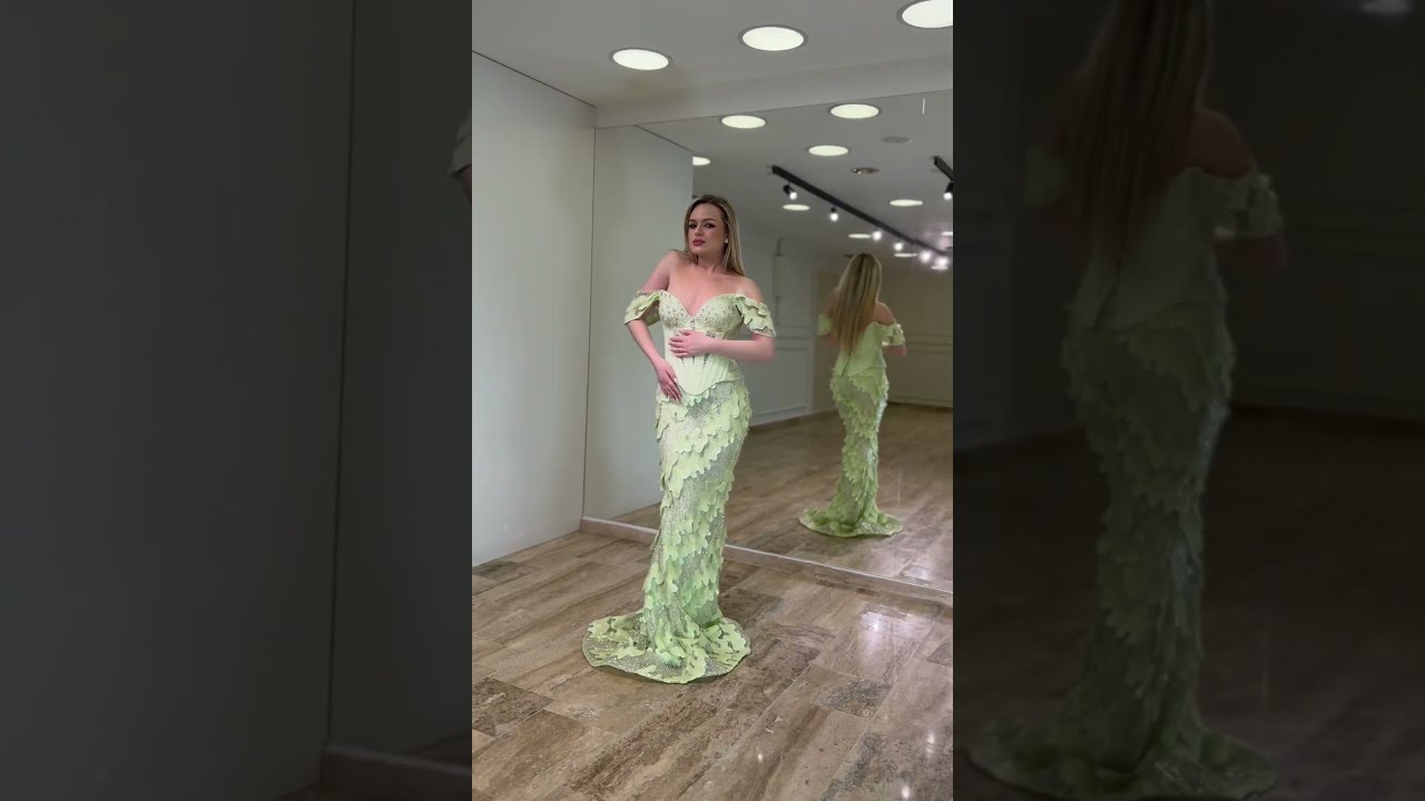 Luksuzna duga haljina sa korsetom i 3D laticama | Top Style.   #dresstoimpress
