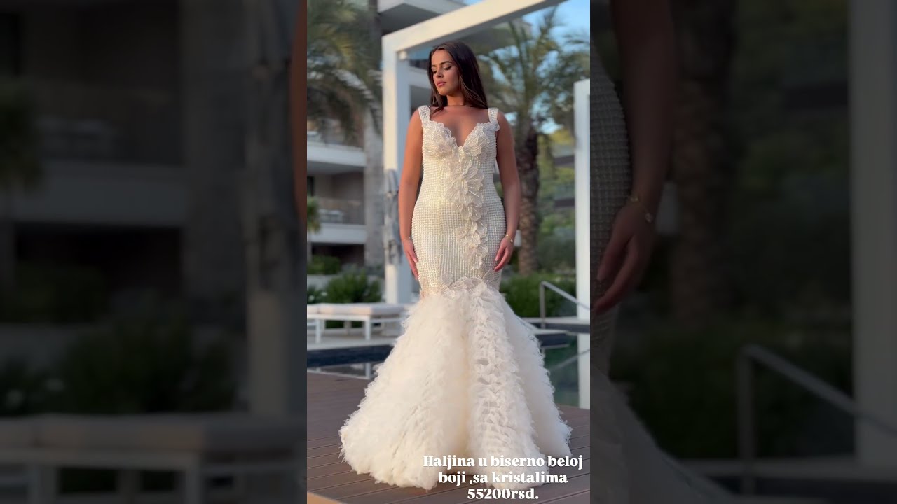Balska haljina sirena kroja ručni rad | Top Style #weddingdress #dress #bridetobe