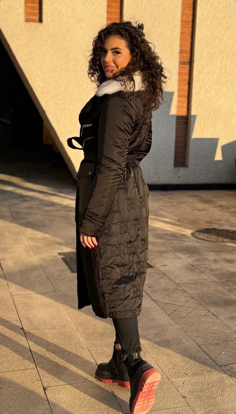 Jakna sa kragnom od belog nerca - Image 3