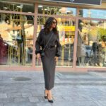 Komplet suknja i duks sa cirkonima