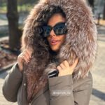 Kratka parka sa prirodnim krznom