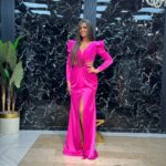 Haljina duga sa cvetom