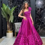 Haljina pink balska plesir