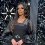 Elegantna midi haljina sa puf rukavima i ukrasnim detaljima - Slika 6