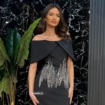 Haljina midi sa cirkonima