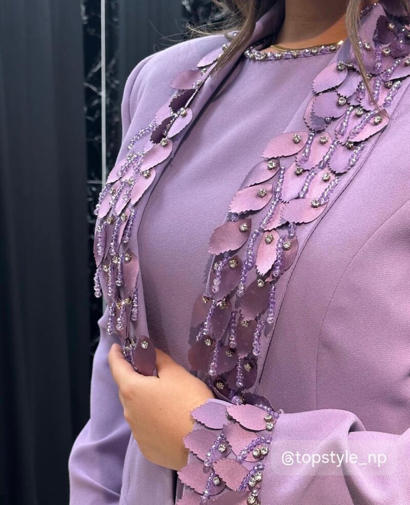 Elegantni trodelni komplet sa detaljima ručni rad - Image 3