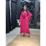 Elegantna žoržetna midi haljina