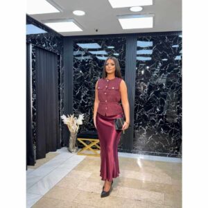 Burgundy Elegance Set