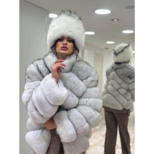 Bunda od krzna lisice sa ruskom kragnom