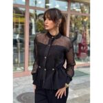 Elegantni set sa sheer detaljima