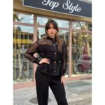 Elegantni set sa sheer detaljima