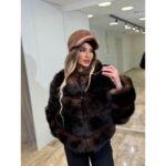 Bunda od prirodnog krzna lisice sa rajsferšlusom – Fox Luxury