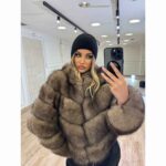 Bunda od prirodnog krzna lisice sa rajsferšlusom – Fox Luxury
