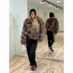 Bunda od prirodnog krzna lisice sa rajsferšlusom – Fox Luxury