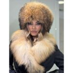 Zimska elegantna jakna sa prirodnim krznom – Royal Fur