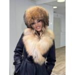 Zimska elegantna jakna sa prirodnim krznom – Royal Fur