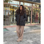 Ženska zimska jakna sa prirodnim krznom nerca i kapuljačom