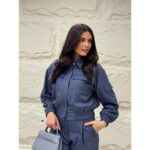 Moderan ženski casual komplet sa kragnom