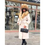 Zimska elegantna jakna sa prirodnim krznom – Royal Fur