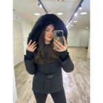 Zimska strukirana jakna sa kapuljačom