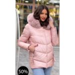 Zimska jakna sa prirodnim krznom