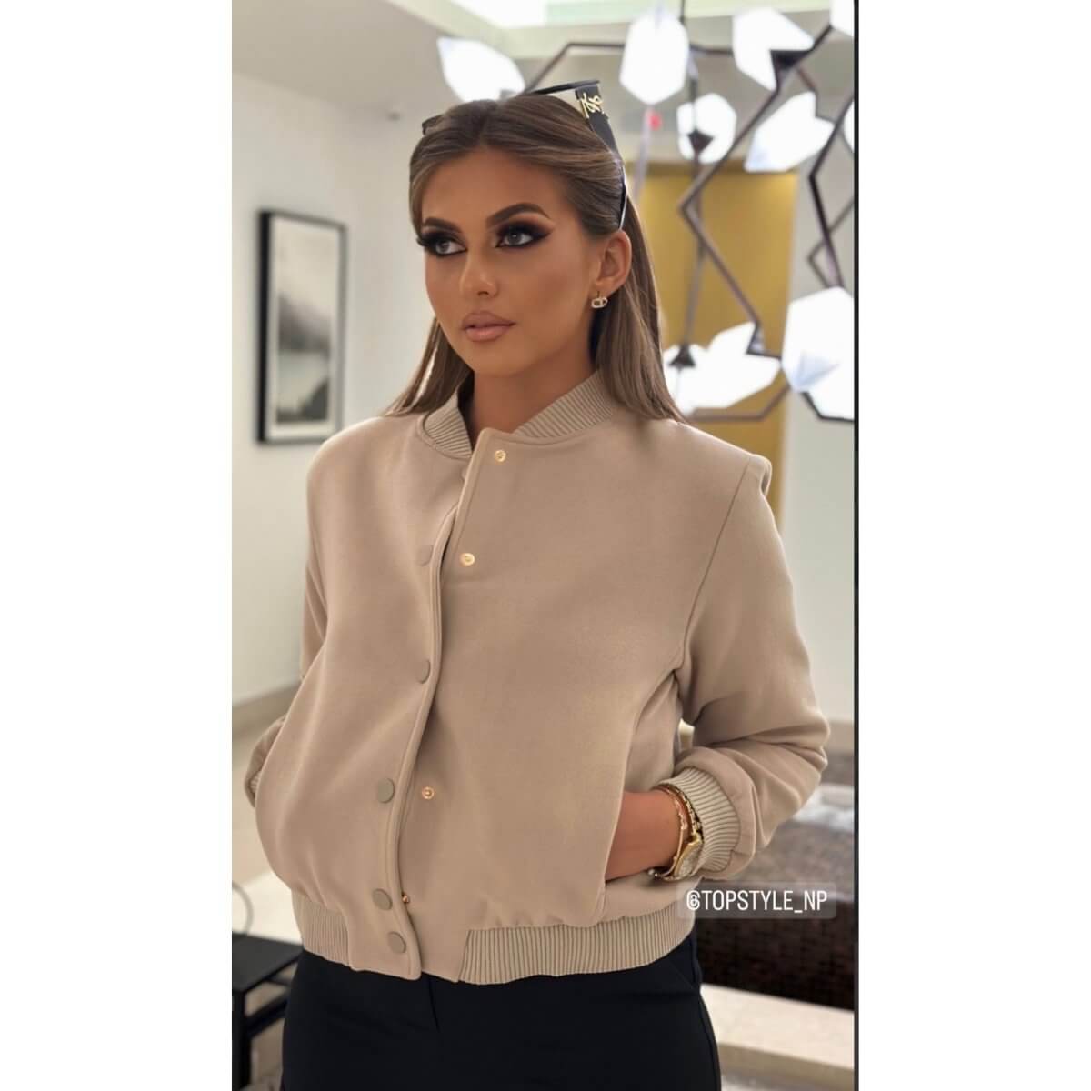 Premium bomber jakna – Minimal Chic