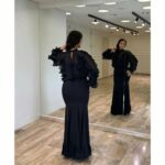 Elegantni set – košulja sa karnerima i duga suknja