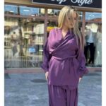 Premium Set – Kimono na preklop i široke pantalone