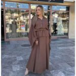Elegantni komplet Maksi suknja i košulja sa pojasom