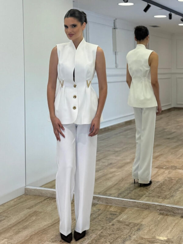 Urban Chic elegantni komplet - prsluk i pantalone